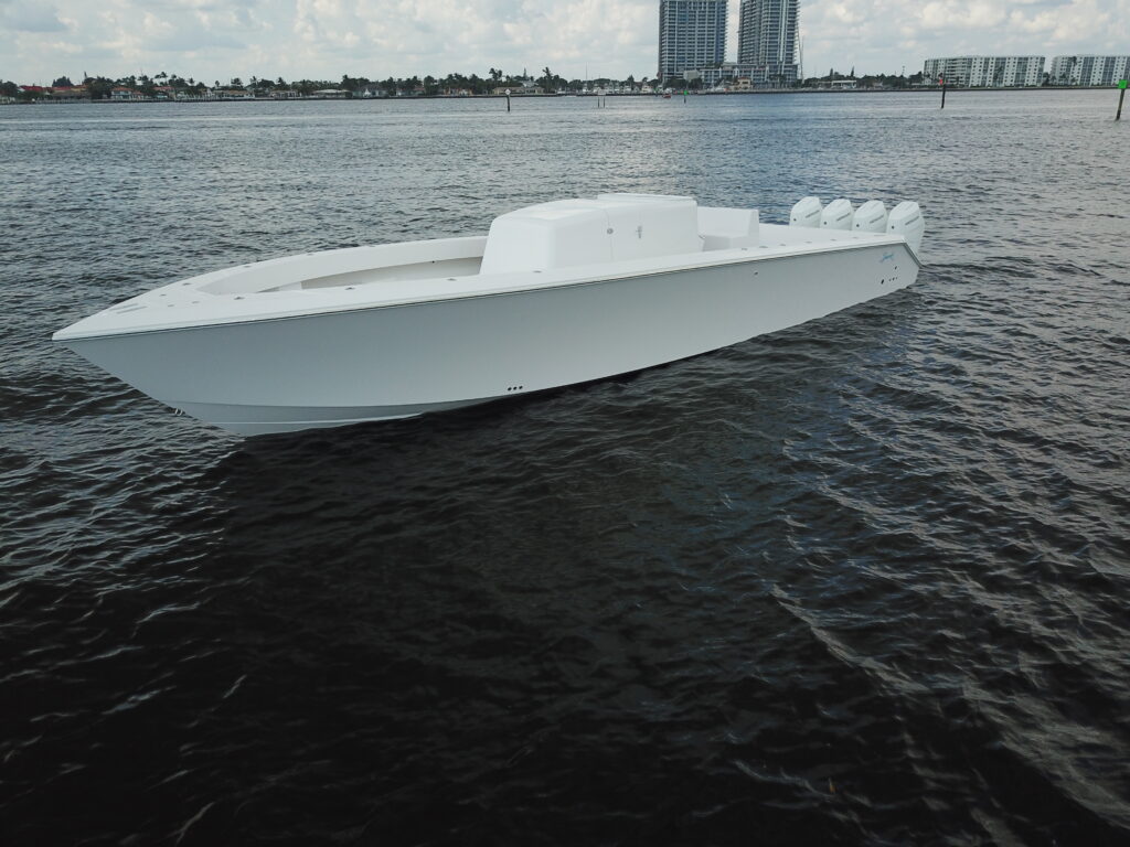 Sparks 46 center console